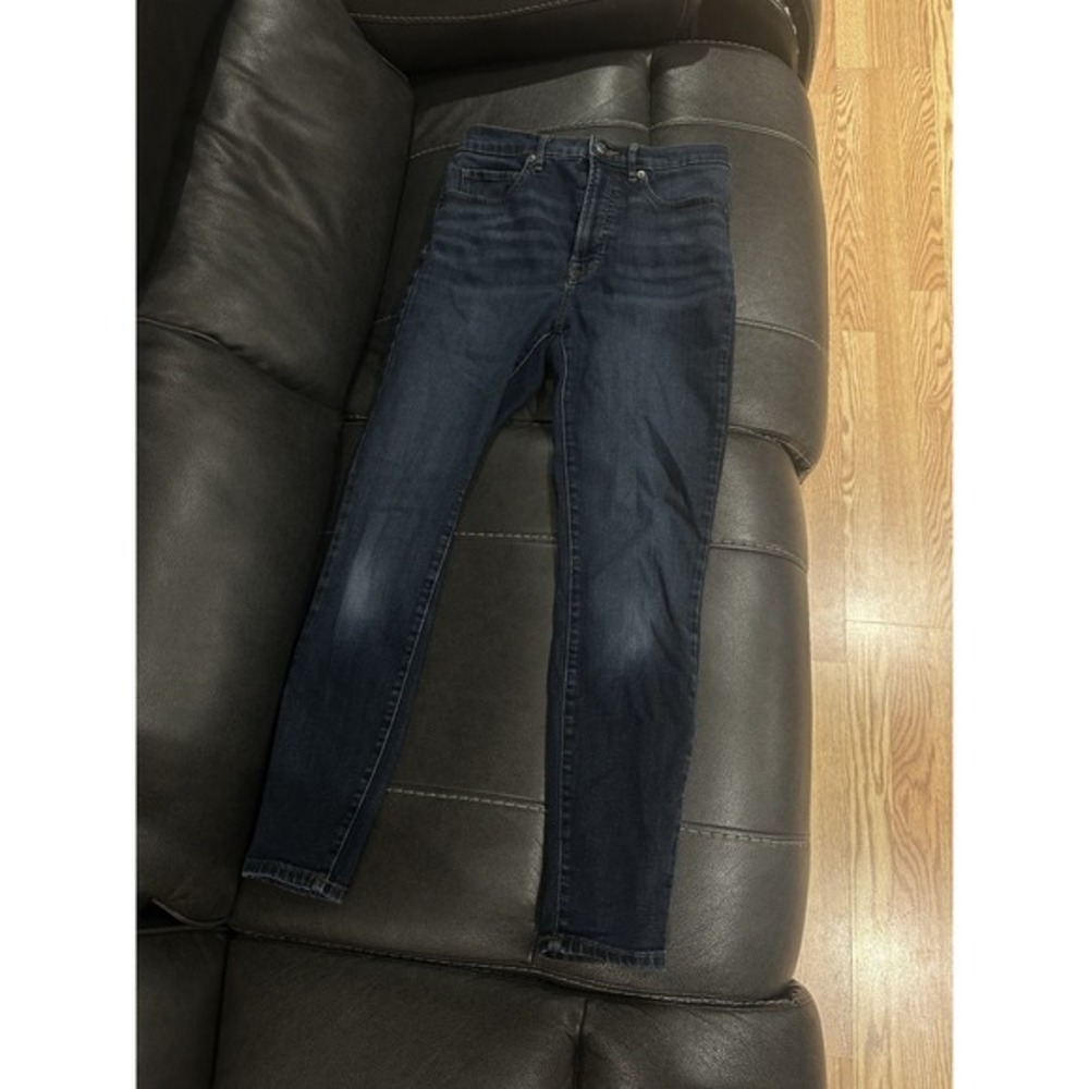 Everlane high rise skinny jeans blue‎ size 28 Regular FLAW SEE PICS